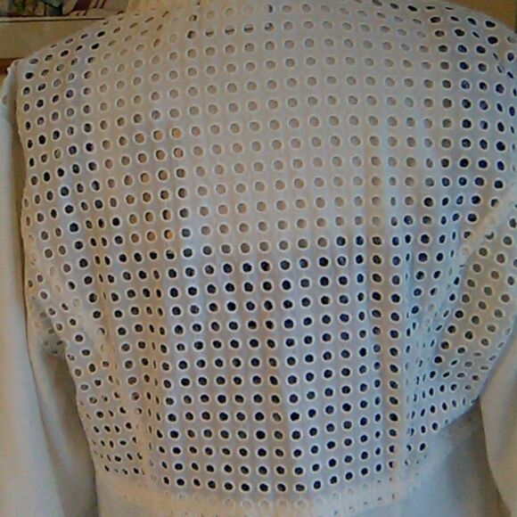 NWT Chico's Eyelet Jacket - Picture 8 of 11